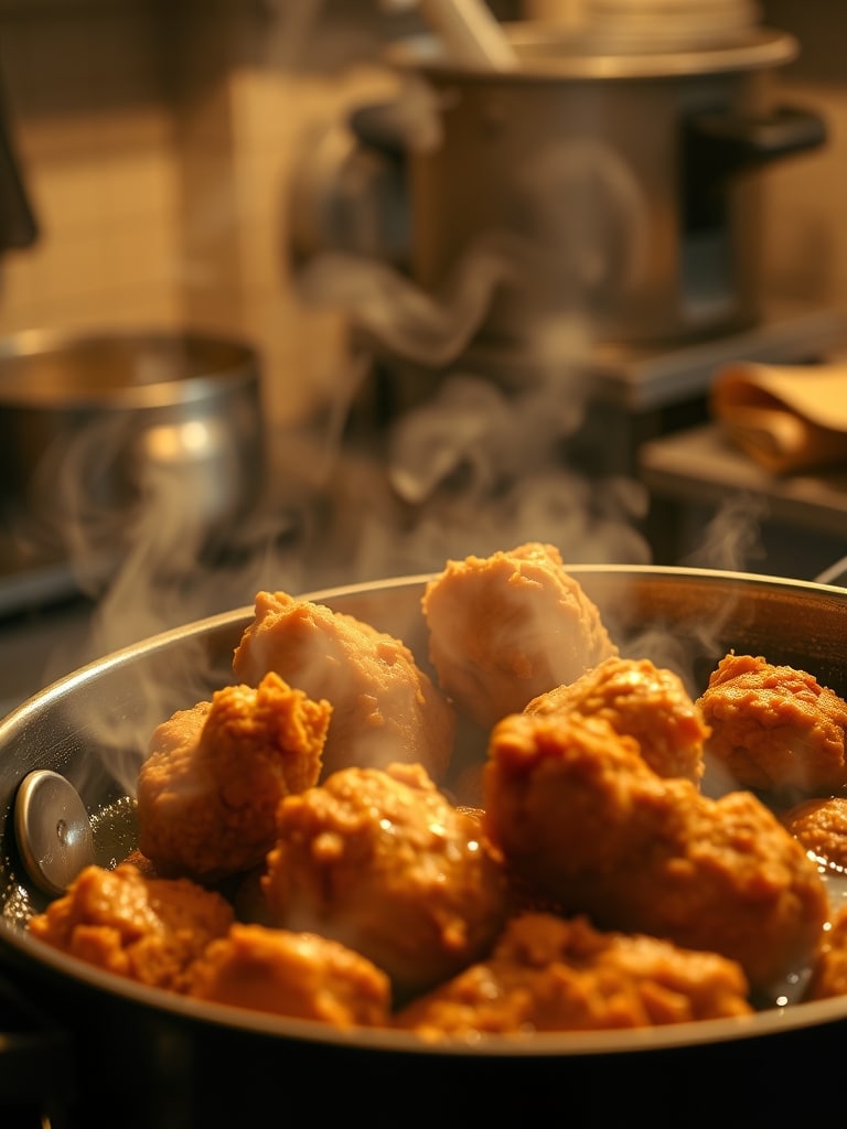 Ingredients for Buttermilk Fried Chicken