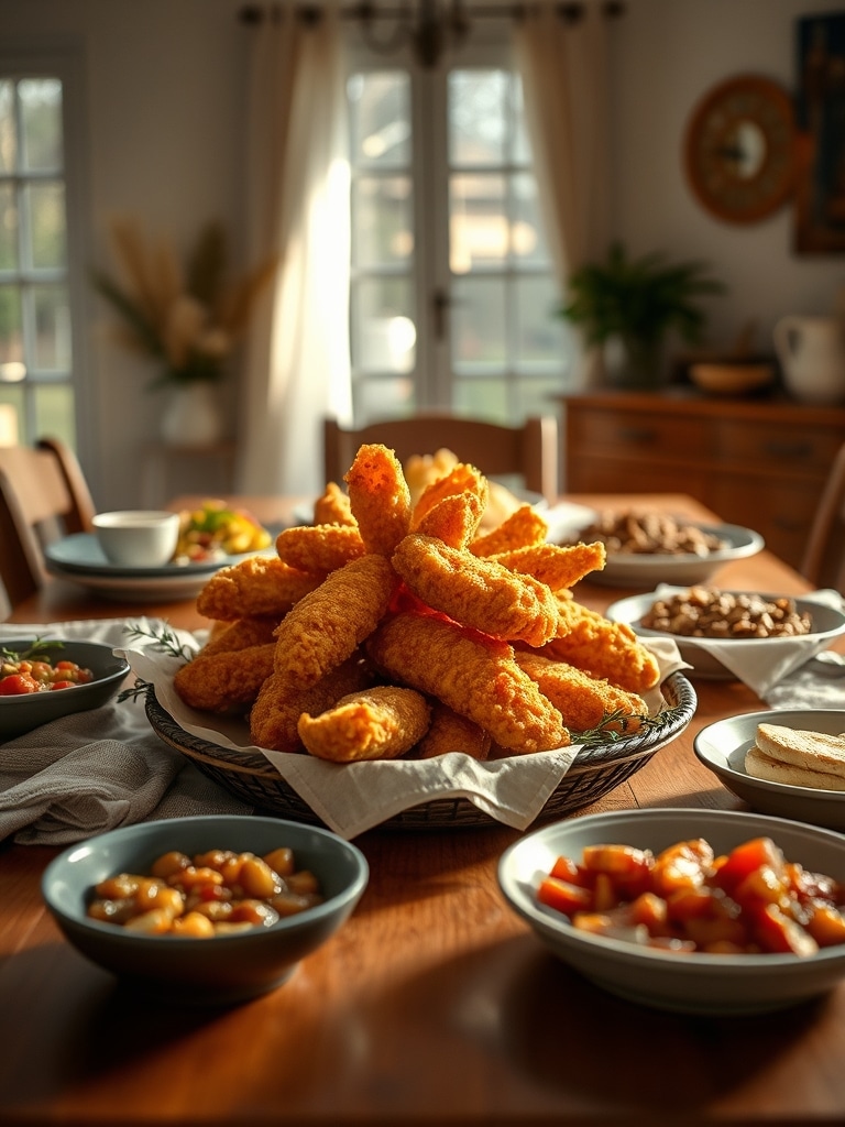 Serving and storage tips for Crispy Golden Fried