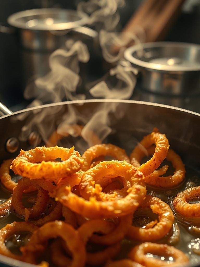 Ingredients for Crispy Golden Onion Rings