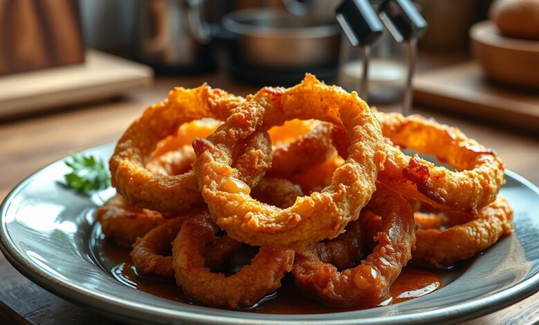 Crispy Golden Onion Rings