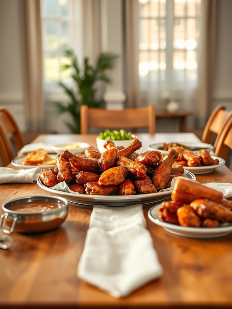 Serving and storage tips for Game Day Appetizer Wings