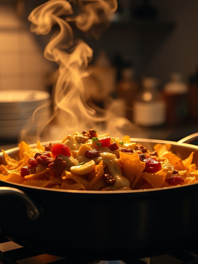 Ingredients for Game Day Loaded Nachos