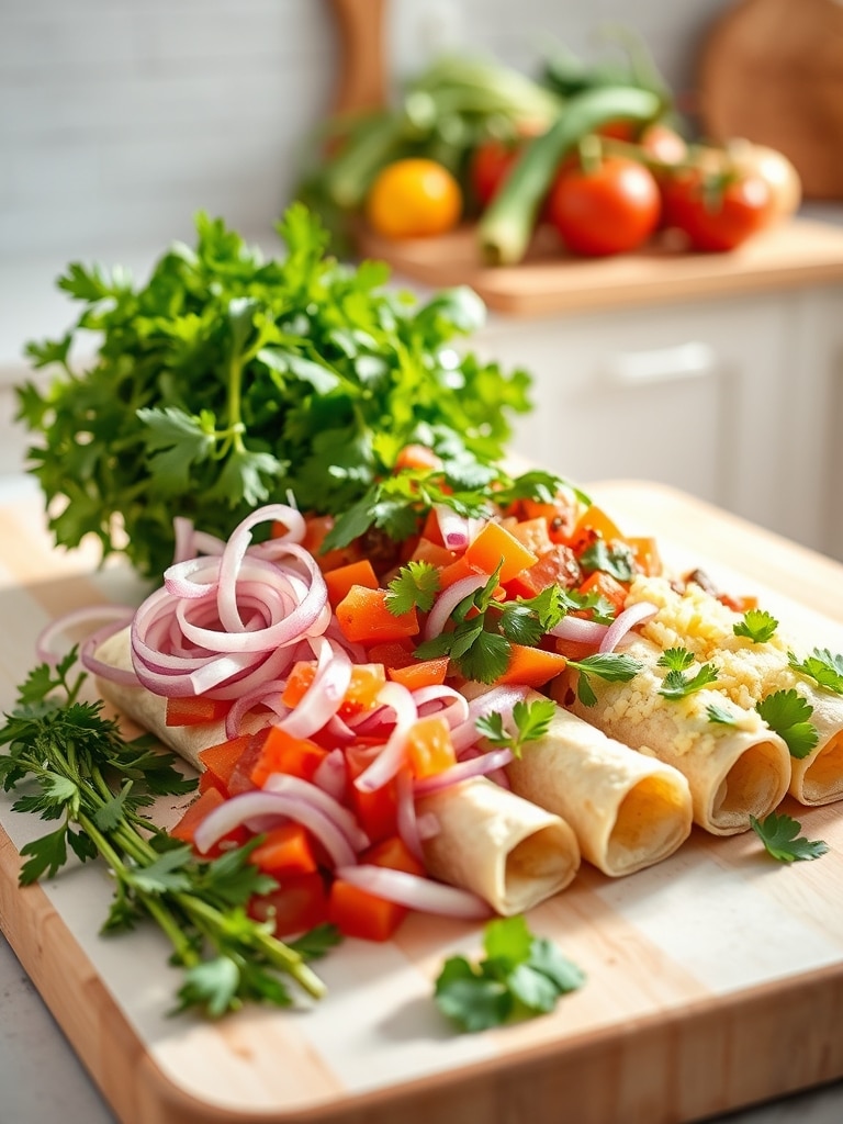 Cooking steps for Game Day Loaded Taquitos