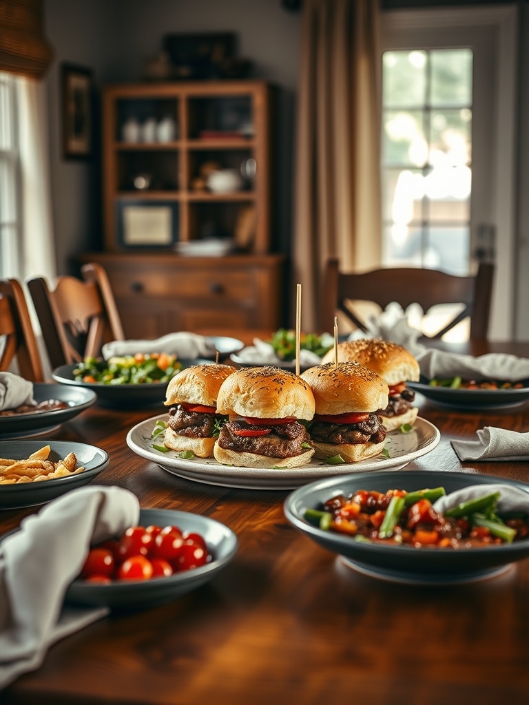 Serving and storage tips for Game Day Party Sliders