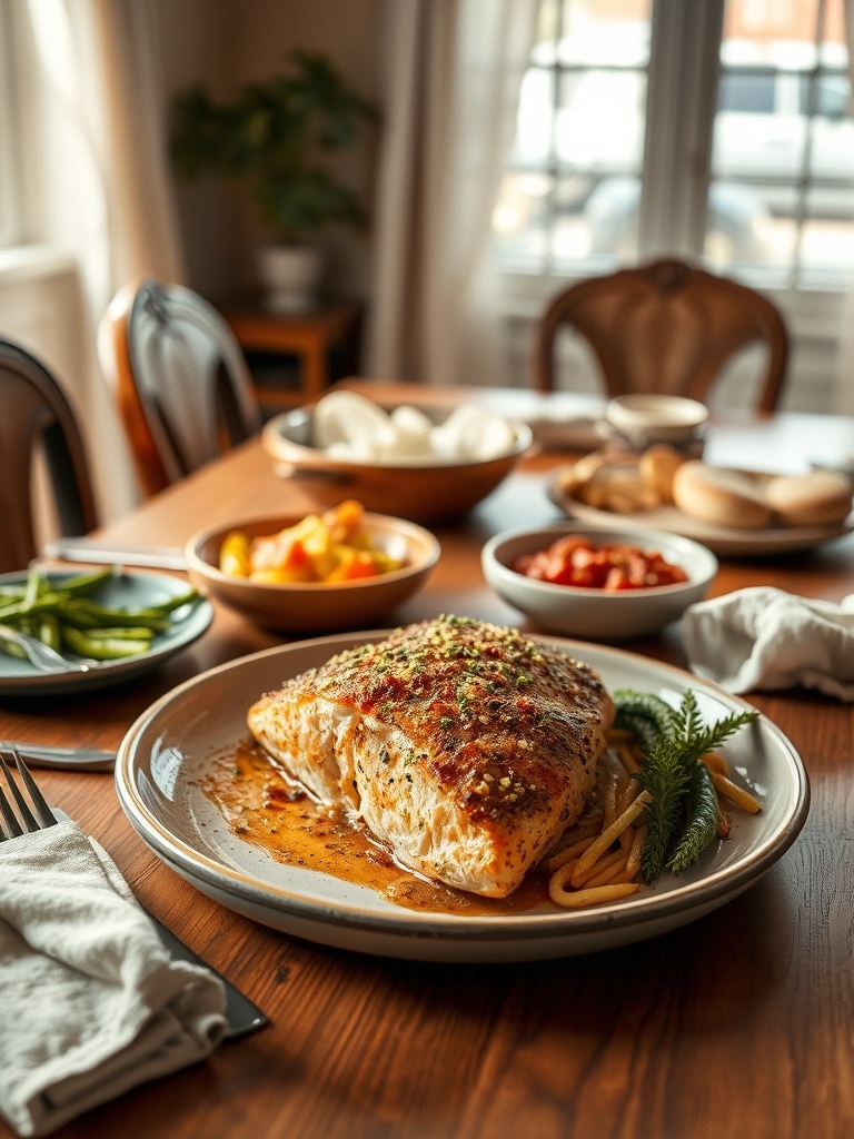 Serving and storage tips for Garlic Parmesan Crispy Salmon