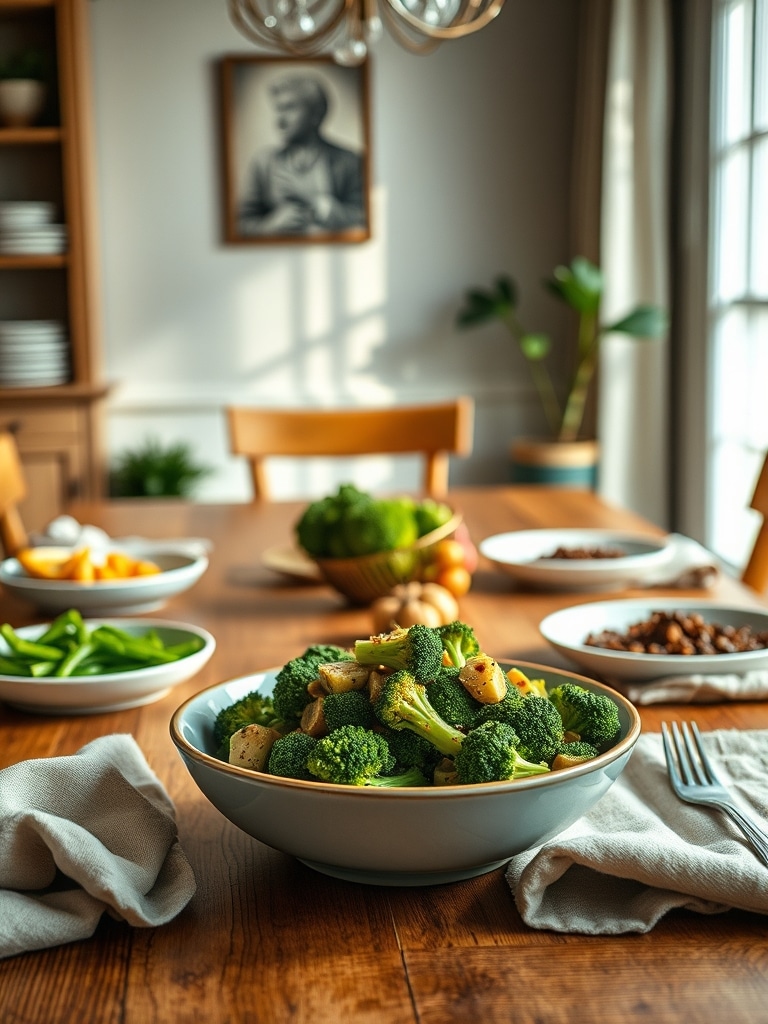 Serving and storage tips for High-Protein Broccoli Bowl