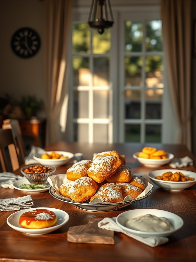 Serving and storage tips for New Orleans Beignets
