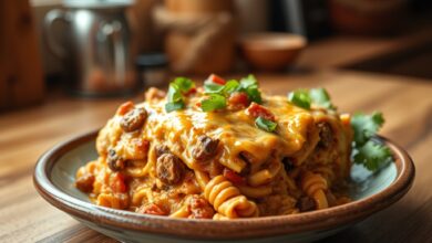 Plant-Based Cheesy Taco Casserole