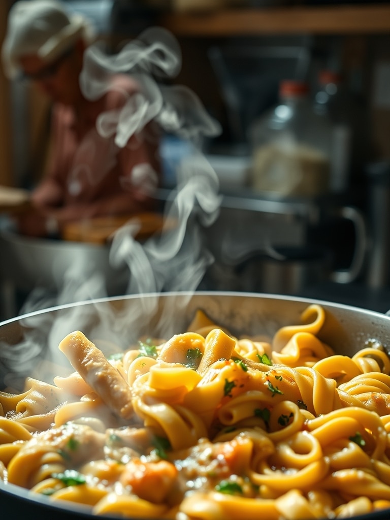 Ingredients for Plant-Based Creamy Pasta Bake