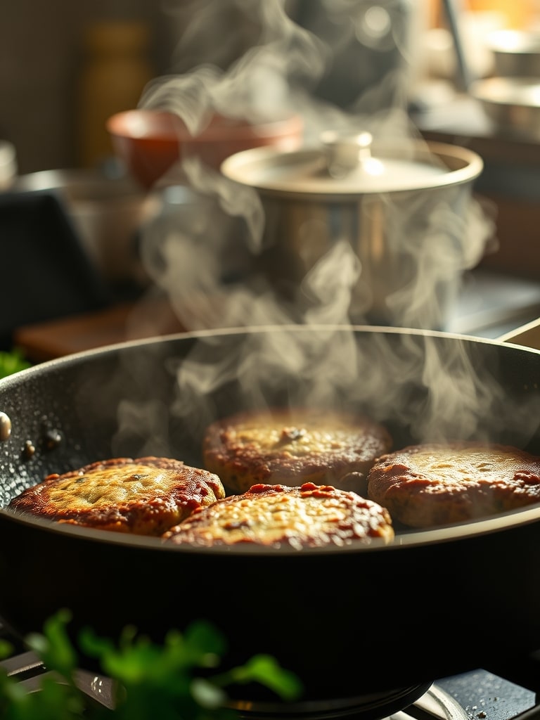 Ingredients for Plant Based Lentil Patties