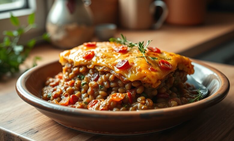 Plant Based Lentil Shepherd's Pie