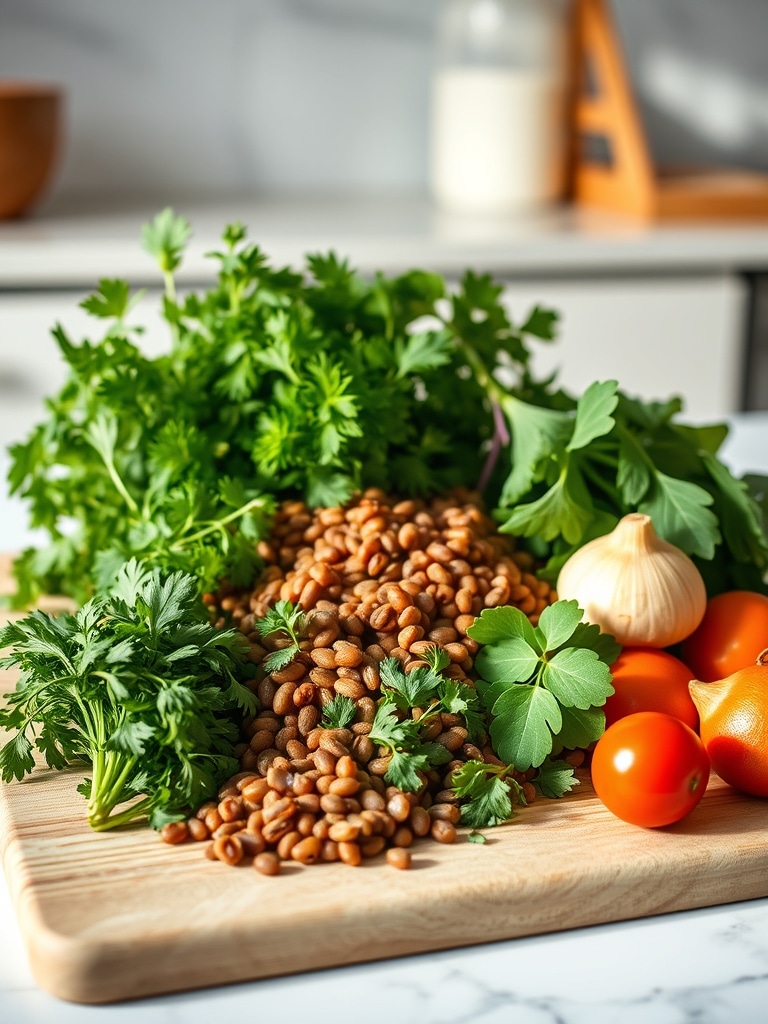 Cooking steps for Plant Based Lentil Shepherd's Pie