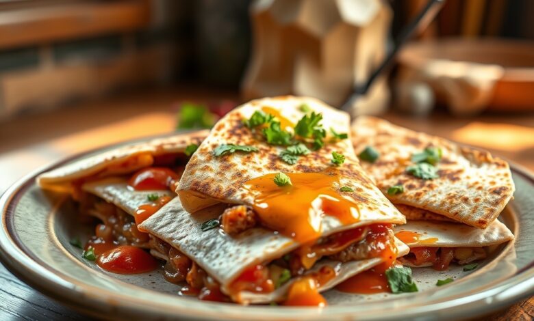 Quick Game Day Quesadillas