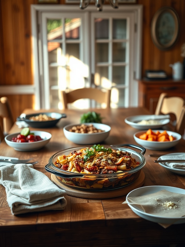 Serving and storage tips for Quick Weeknight Taco Casserole