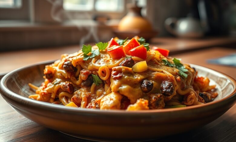 Quick Weeknight Taco Casserole