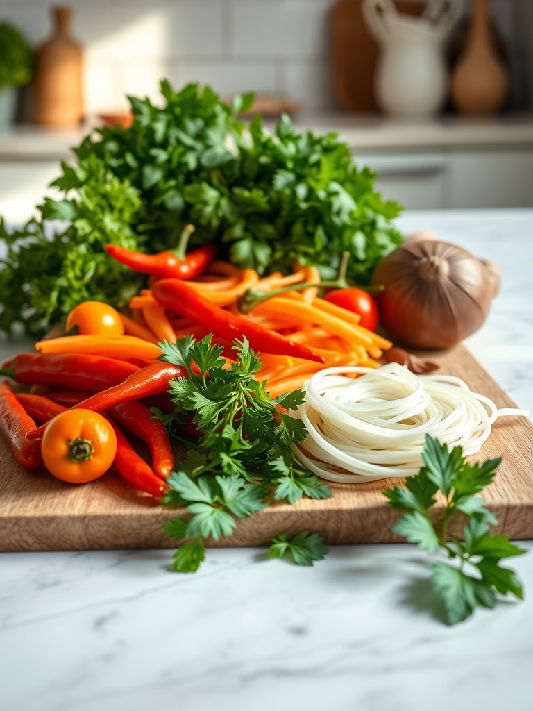 Cooking steps for Spicy Chili Crisp Noodles