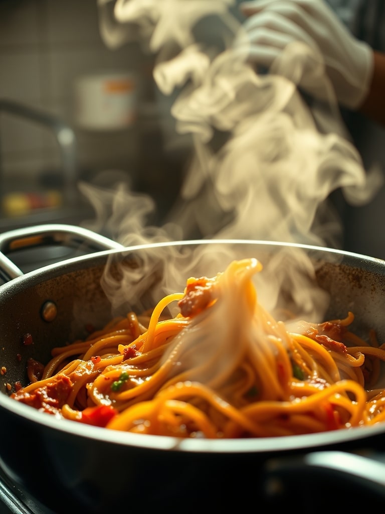 Ingredients for Spicy Chili Crisp Noodles