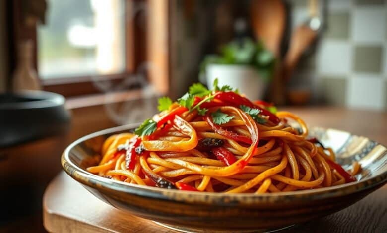 Spicy Chili Crisp Noodles