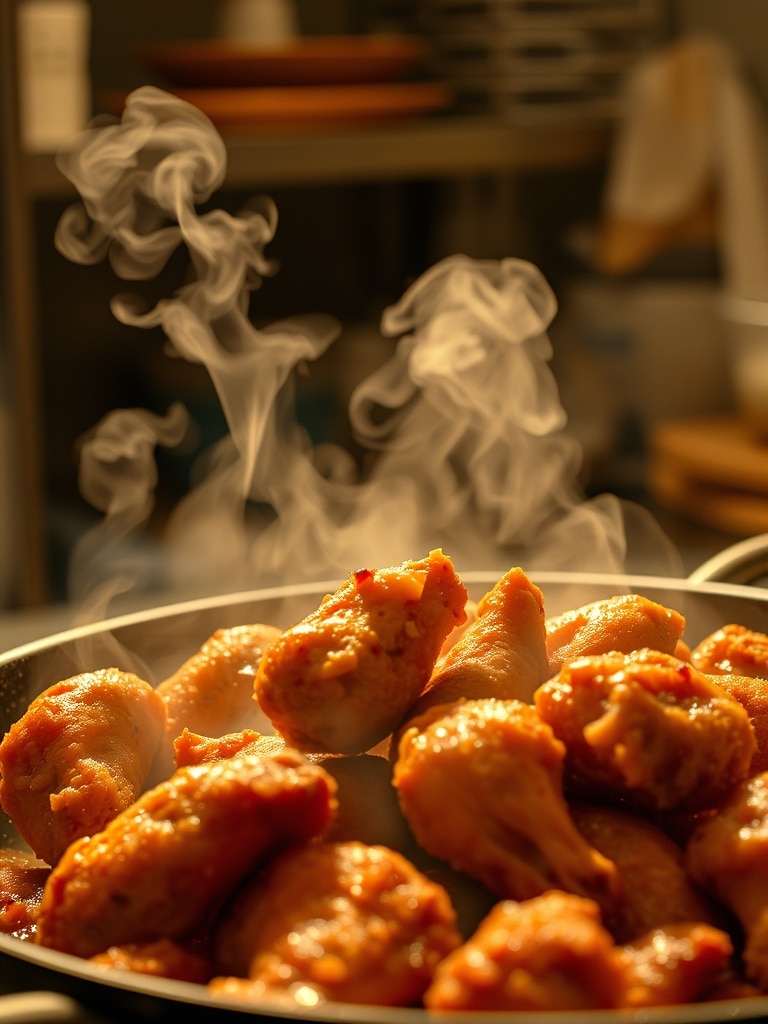 Ingredients for Spicy Crispy Chicken Wings
