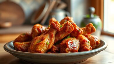 Spicy Crispy Chicken Wings