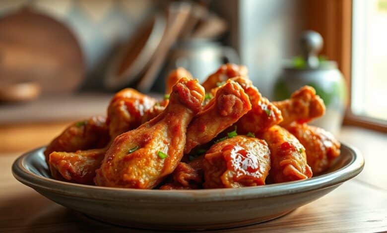 Spicy Crispy Chicken Wings