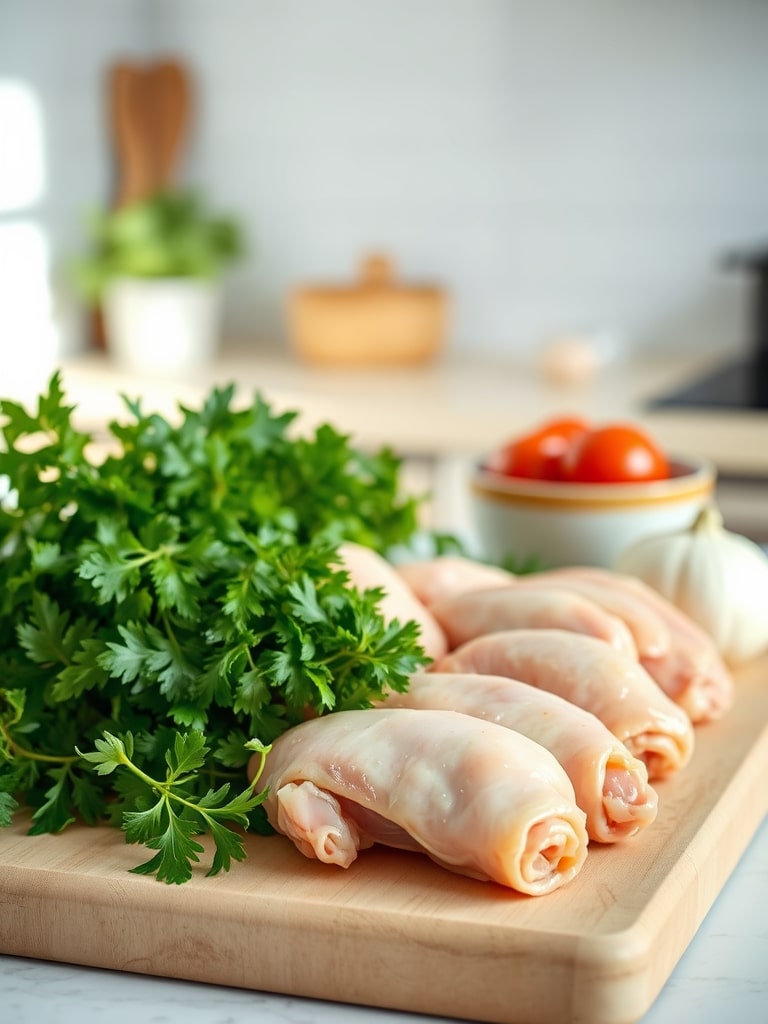 Cooking steps for Spicy Crispy Garlic Chicken Wings