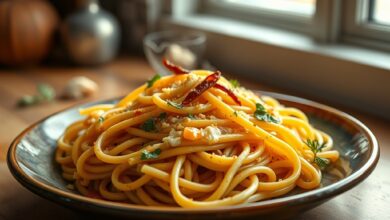 Vegan Garlic Butter Pasta