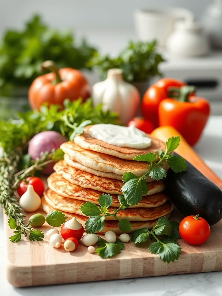 Cooking steps for Vegan Protein Pancakes